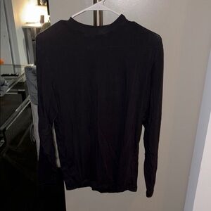 SKIMS Black Long Sleeve Tee